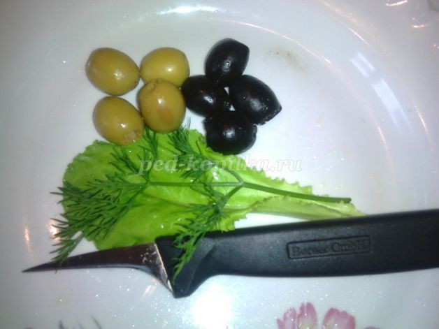 Композиция из овощей "Цветочный калейдоскоп": часть 2