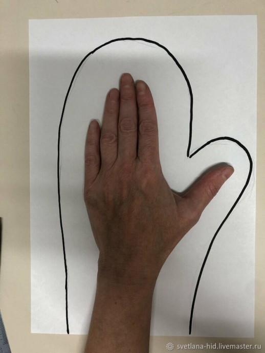 Шьём варежку-прихватку и прихватку Шьём варежку-прихватку и прихватку