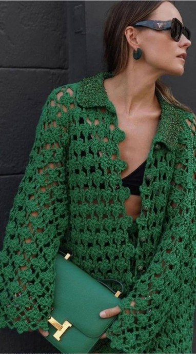 Вязание в технике безотрывного вязания крючком