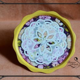 Как легко и просто нарисовать ажурное кружево на поверхности: часть 2