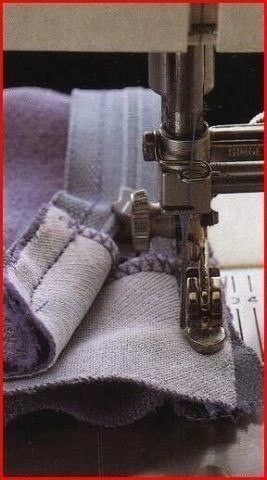 ​Как втачать "молнию" в шов