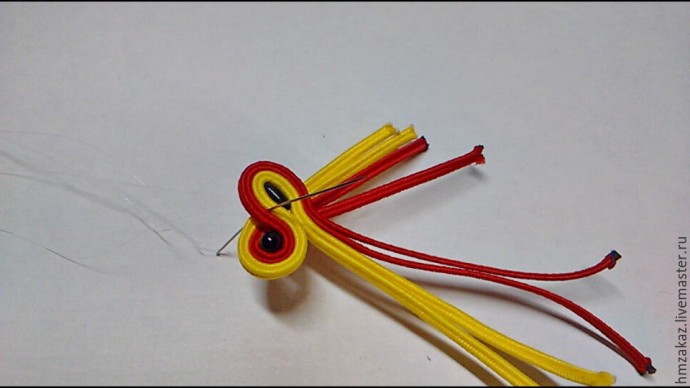 ​Сутажная брошь по мотивам русских узоров и орнаментов: часть 1