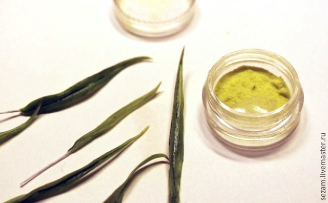 ​Лепим ветку облепихи: часть 3