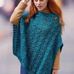 Очень красивое пончо