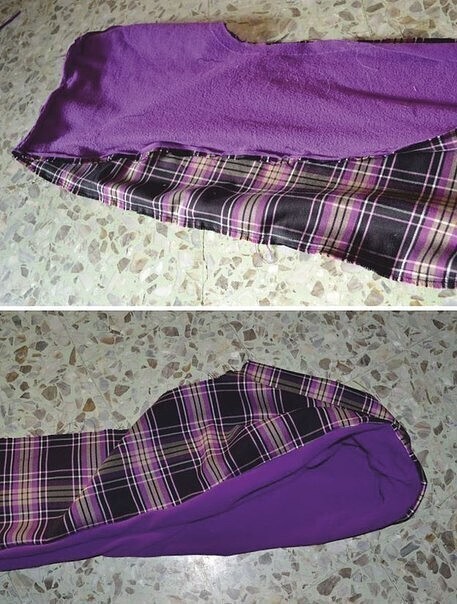 Шарф-хомут с капюшоном