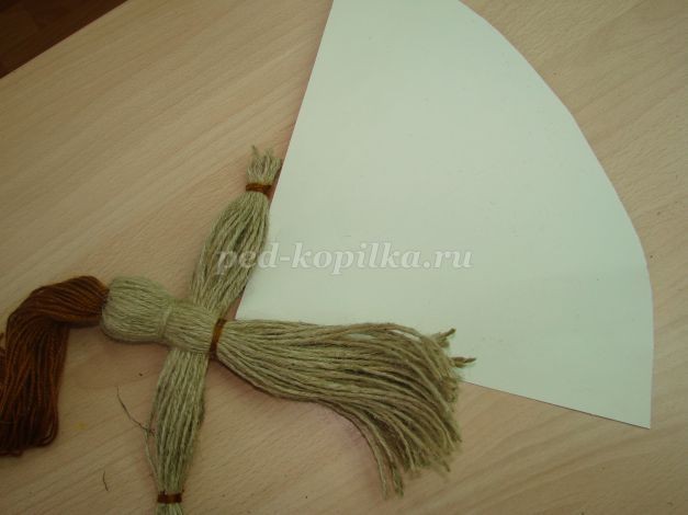 ​Сувенирная кукла из шпагата: часть 2