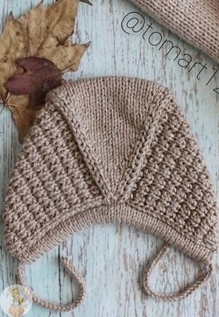 ​Вяжем милую шапочку