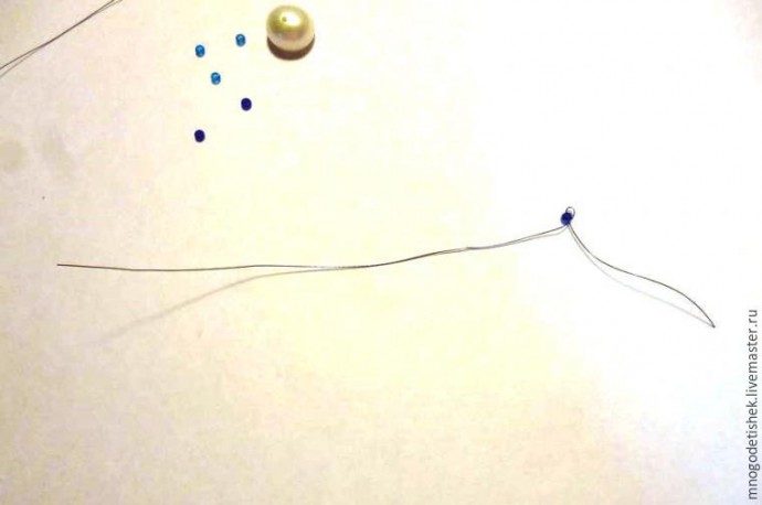 ​Создаем брошь в стиле гжель: часть 1