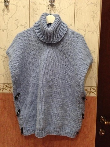 Вяжем уютное пончо для всей семьи Вяжем уютное пончо для всей семьи