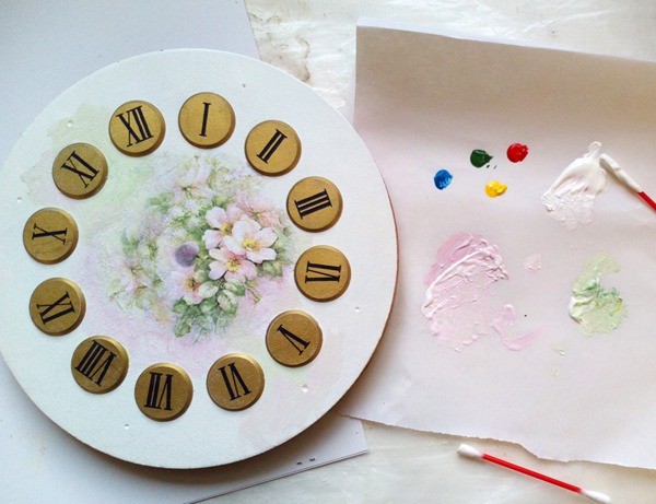 ​Декор винтажных часов: часть 2