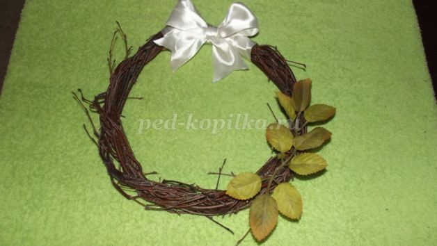 ​Декоративный венок: часть 2