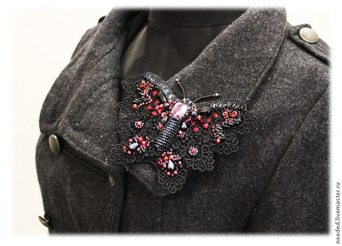 Создание трансформера: колье-брошь-заколка, часть 4