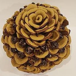 Делаем композицию "Шишка с сюрпризом"