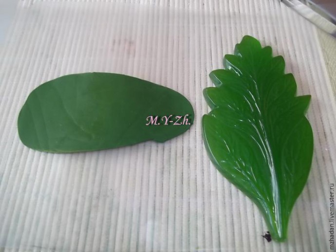 Лепим из полимерной глины гребень для волос с цветком мака: часть 3