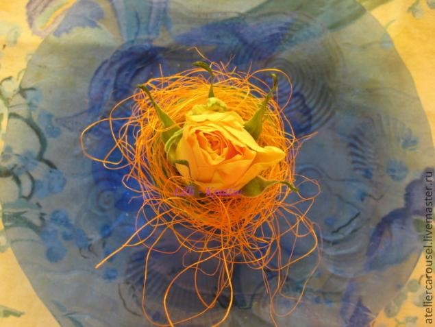 Мини-композиция в рюмке