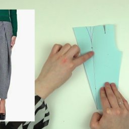 Моделирование необычных вариантов брюк