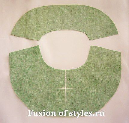 ​Обработка горловины с разрезом