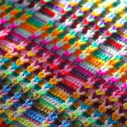 ​Очень интересный узор крючком