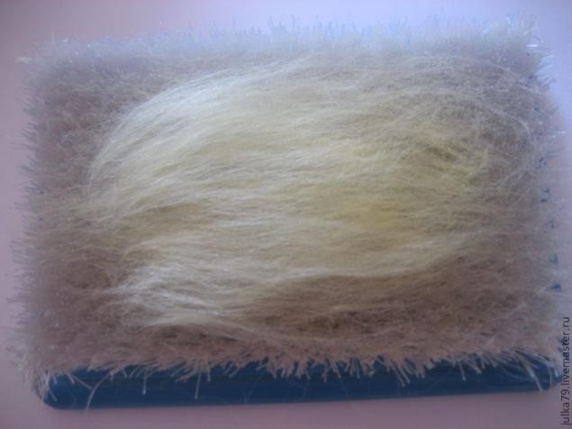 Роза в технике сухого валяния: мастер-класс, часть 1