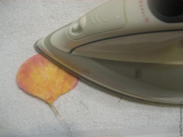 ​Роза в технике сухого валяния: мастер-класс, часть 4