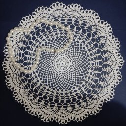 ​Салфетка из хлопка "Снежинка"