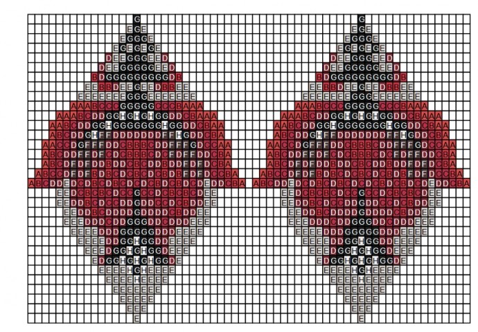 ​Схемы серёжек "Калина" и "Мечта"