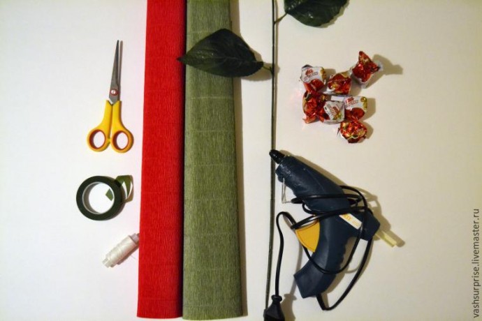 Сладкий сюрприз "Роза"