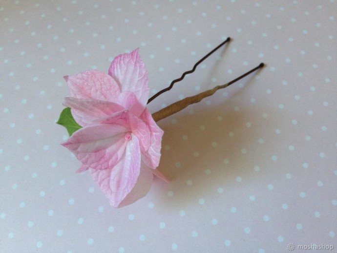 Создаем нежную гортензию из фоамирана: часть 3