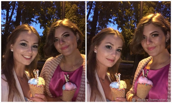 ​Создаём не тающее мороженное для фотосессии: часть 4