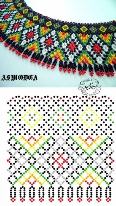 Традиционные украшения из бисера