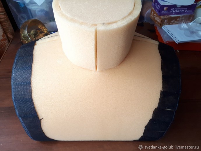 Как сделать манекен-бюст для украшений: часть 3