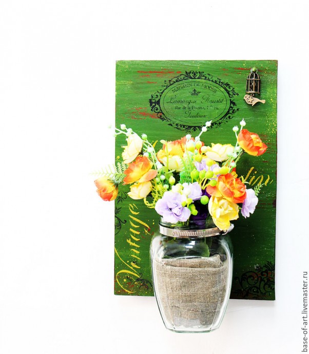 Делаем стильный арт-объект из обычных вещей: часть 2 Делаем стильный арт-объект из обычных вещей: часть 2