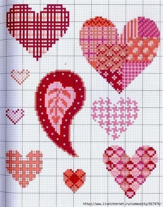 Маленькие сердечки