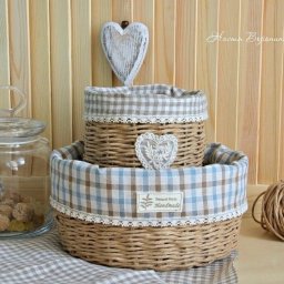 Мастерим корзинку из бумажных трубочек