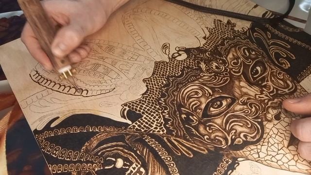 ​Пирография или выжигание по дереву