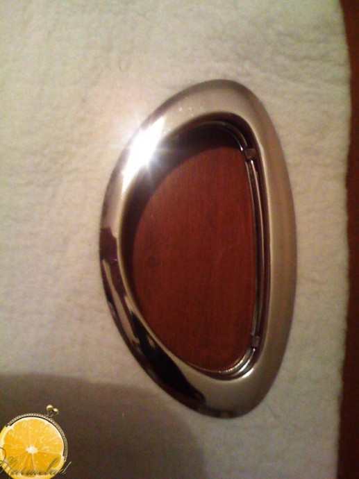 Врезаем ручки в сумку, которую сваляли