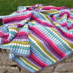 ​Интересный узор для пледа