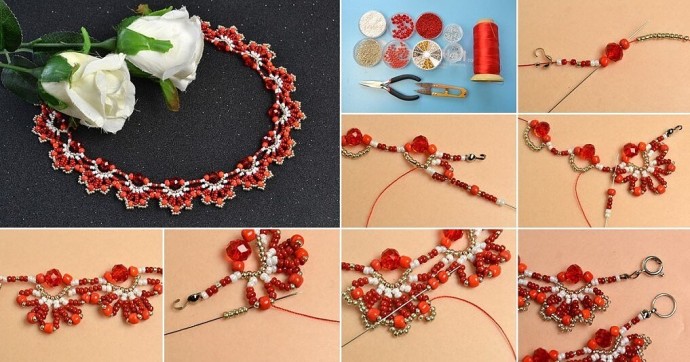 ​Яркое колье