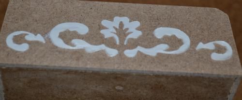 Шкатулка в технике декупаж с применением фольги: часть 1