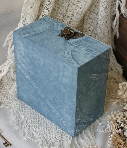 Декорирование шкатулки а-ля бохо: часть 3 Декорирование шкатулки а-ля бохо: часть 3