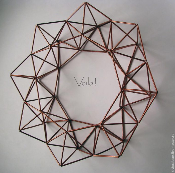 Мастерим модный скандинавский венок "Химмели"