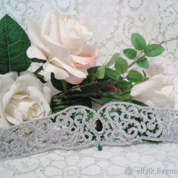 ​Создаем ажурное сутажное колье-стойку "Кружева Метелицы"