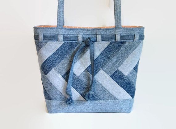 ​Что сделать из старых джинсов: шопер