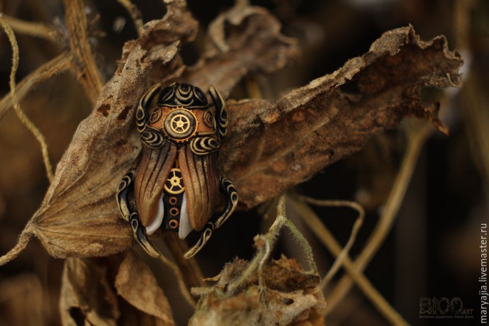 ​Лепим жука в стиле steampunk: часть 2