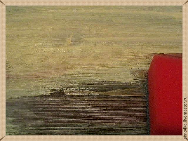 Объемный декупаж без специальных материалов: создаем панно "Ложка меда": часть 2