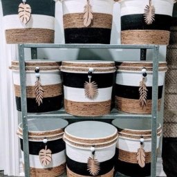 Самодельные корзины