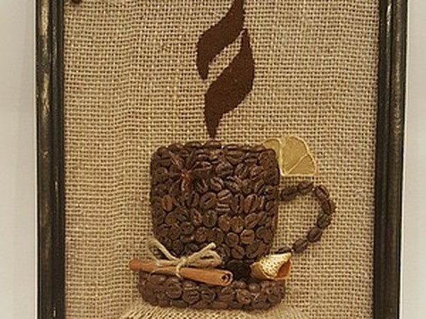 Создаем кофейное панно