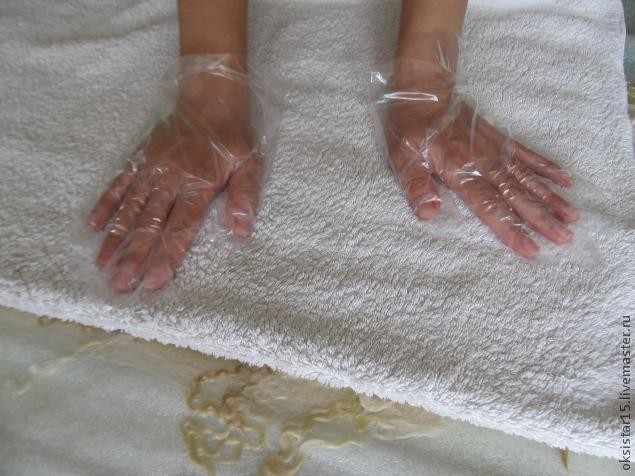 Валяние жилета в стиле "Гранж": нуно-войлок + кудри, часть 3