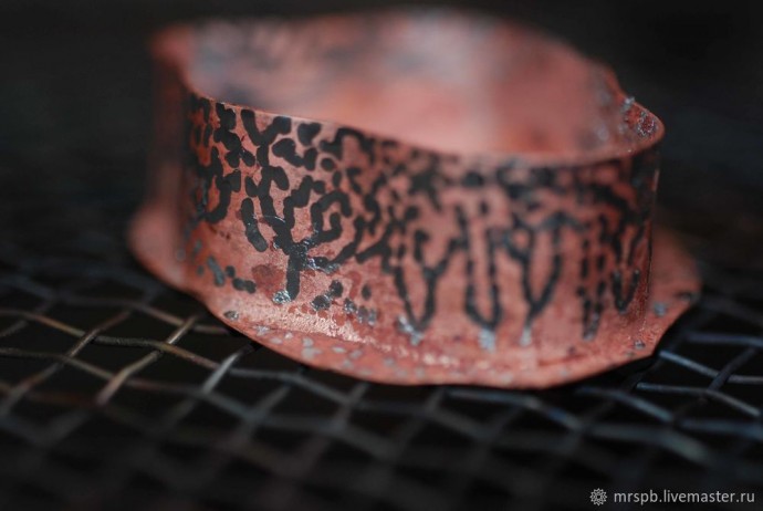 ​Делаем кулон из меди с заливкой ювелирной смолой: часть 1