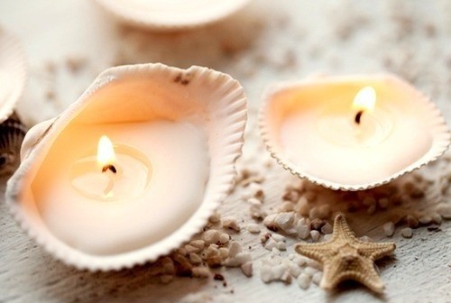 Изготовление свечей в ракушках или чашках Изготовление свечей в ракушках или чашках